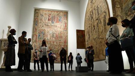 Fotos de la nueva sala del Museo de Navarra