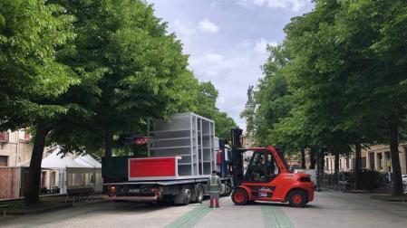 Llega la Tómbola de Cáritas al Paseo de Sarasate