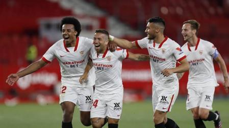 El Papu Gómez le da lustre a un año excepcional del Sevilla