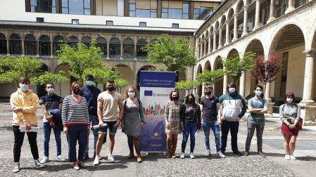 Doce estudiantes navarros de FP inician su programa Erasmus+