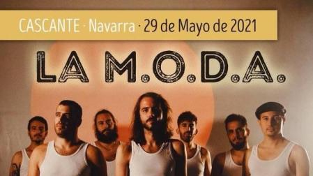 La M.O.D.A. actuará en el Festival Estaciones Sonoras en Cascante el próximo 29 de mayo.