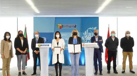 Navarra y País Vasco colaborarán en materia de memoria, paz, convivencia y derechos humanos
