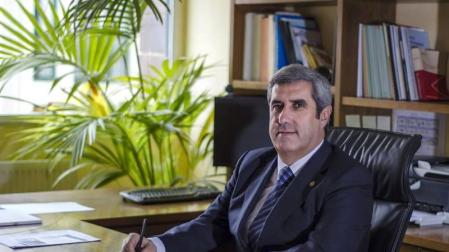 Miguel Iriberri Vega, en su despacho.