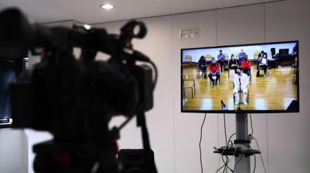 Los agentes indican que los disparos de Cáseda son de la escopeta de los acusados