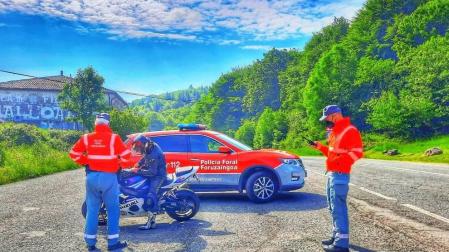 Policía foral detiene este fin de semana a 11 personas