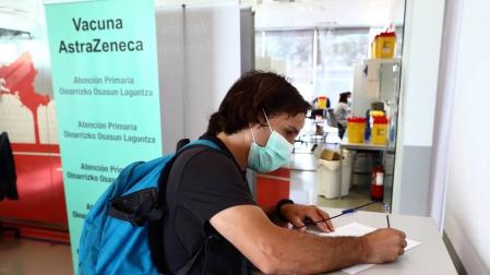 Imágenes de la vacunación en Forem