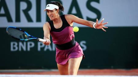 Garbiñe Muguruza se despide de Roland Garros en primera ronda