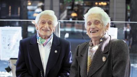 Pepa y María Chocarro, 180 años de tiempo compartido