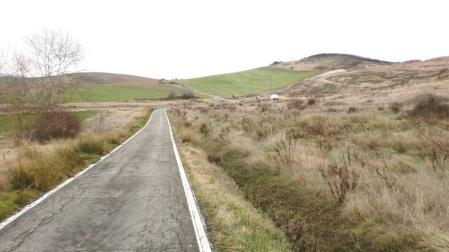 Imagen del estado actual de la carretera.