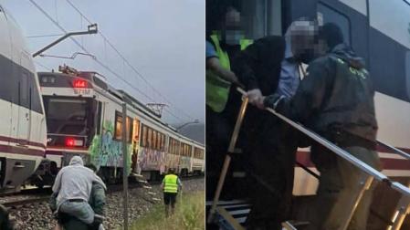 158 pasajeros 'atrapados' en un alvia casi 4 horas cerca de Campanas