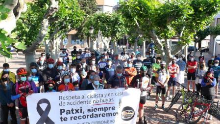 Recuerdo a un ciclista cirbonero fallecido tras ser atropellado