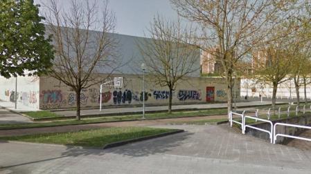 El mural de arte urbano más grande de Pamplona, en José María Iribarren