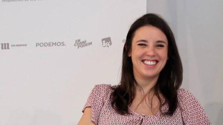 Irene Montero da a luz en un hospital madrileño a los seis meses de embarazo