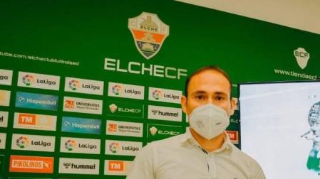 Nino, en su despedida oficial como futbolista profesional.