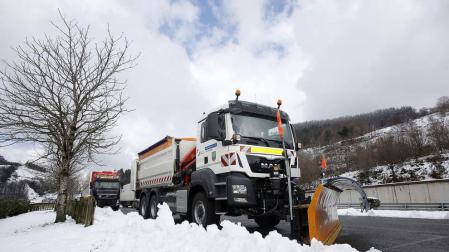 Temporal de nieve en el norte de España