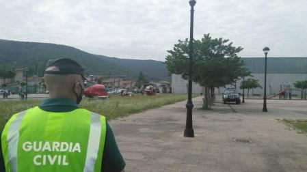 Trasladada al CHN en helicóptero desde Zubiri una senderista accidentada