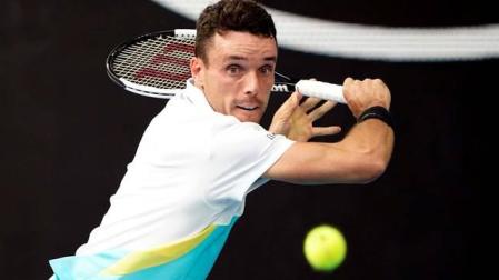 Roberto Bautista, en una fotografía en el Open de Australia