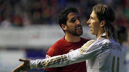 El central andaluz del Real Madrid, Sergio Ramos, anunció su adiós del conjunto blanco. El camero protagonizó varios episodios durante las visitas a Pamplona para enfrentarse a Osausna.