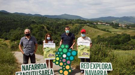 La Red Explora Navarra fomenta las visitas a sus espacios naturales desde una actitud "respetuosa"