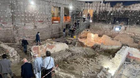 Un cine de Verona ocultaba una 'pequeña Pompeya'