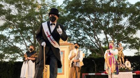 El barrio de Lourdes volvió a celebrar este sábado su Paloteado tras tener que cancelarse el año pasado por la pandemia