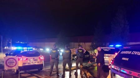 Controlados más de 150 coches en un dispositivo para evitar carreras ilegales en Tajonar