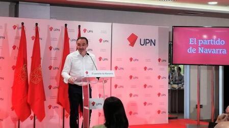 Javier Esparza, presidente de UPN.
