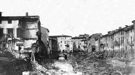 La riada que devastó el Valle del Queiles