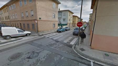 Herido un usuario de patinete eléctrico tras un accidente con un coche en Tudela
