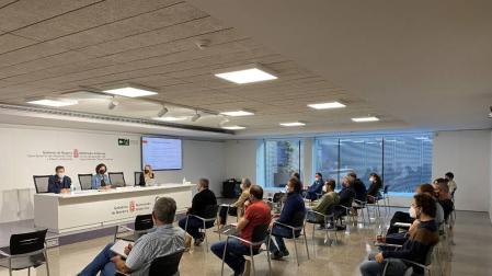 Un momento de la presentación del Plan Estratégico de Ganadería Extensiva.
