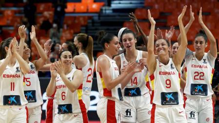 La selección española femenina, a las puertas de las medallas