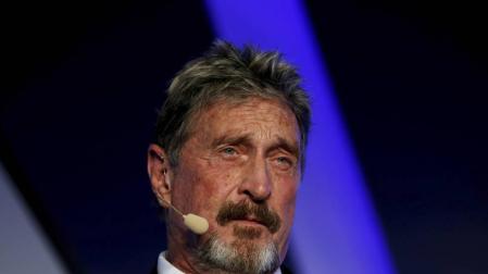 John McAfee, creador del antivirus informático McAfee, en una imagen de archivo.