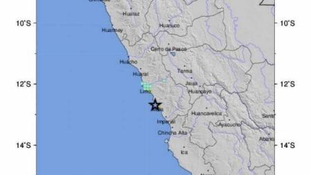 Un seísmo de magnitud 6.0 sacude la costa central de Perú