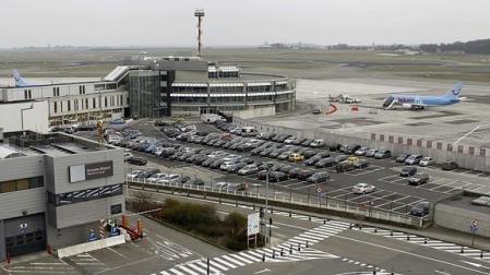 Vistas generales del aeropuerto de Bruselas-Zaventem.
