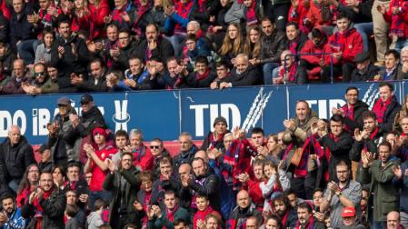 Osasuna sorteará entradas entre sus socios si el aforo no es del 100%