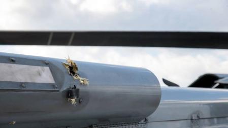 El presidente de Colombia, ileso tras un ataque a tiros contra su helicóptero