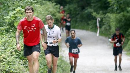 219 corredores completaron los 21 kilómetros de la cita de Etxarri Aranatz, puntuable para el campeonato de la Federación Navarra de Montaña.