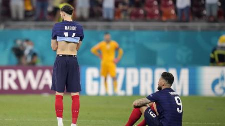 Rabiot y Giroud, tras la eliminación