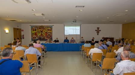 Imagen de la asamblea de Mancomunidad celebrada el pasado mes de junio en Estella