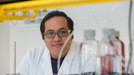 Jesús Fidel Gonzáles, ingeniero químico a cargo de la investigación