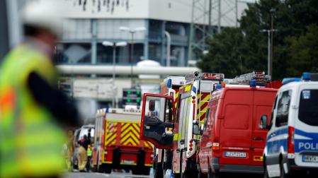 Explosión en Chempark en Leverkusen
