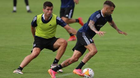 Entrenamiento de Osasuna en Tajonar