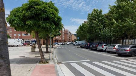 Parte del tramo de la calle Ronda de las Ventas que se va a peatonalizar.