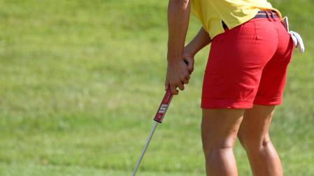 Carlota Ciganda, en acción