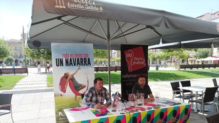Carpa de la II Edición de Los Frescos del Verano en la Plaza del Castillo
