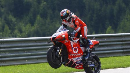 Jorge Martin celebra la 'pole'