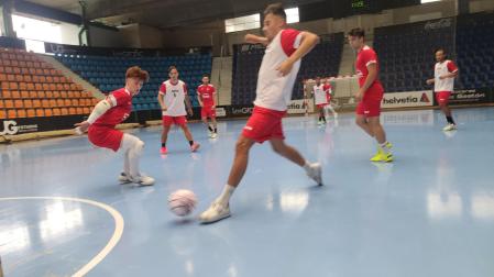 Imagen del primer entrenamiento de pretemporada del Xota.