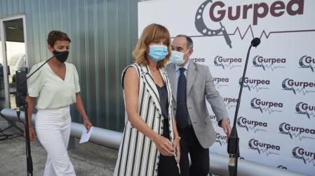 La ministra de Educación visita las instalaciones de la empresa Gurpea Industrial, en Navarra