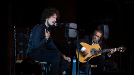Pepe Habichuela y Kiki Morente - Jardines de los Llanos. Estella/Lizarra