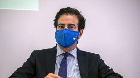 Pablo Zalba, durante la primera jornada de los cursos